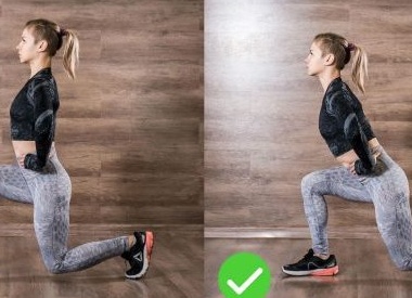 Как правильно делать выпады для подтянутых бёдер и попы